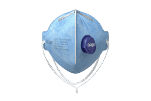 Dräger X-plore 1700 Disposable Respirator Mask with CoolSAFE Filter